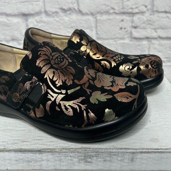 NWOT Alegria Leather Slip-On Shoes With Double Gore Kara Regal Copper - Picture 9 of 16